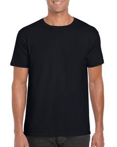 Gildan GI6400 - T-Shirt Homem 64000 Softstyle Preto