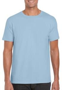 Gildan GI6400 - T-Shirt Homem 64000 Softstyle Azul claro