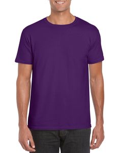 Gildan GI6400 - T-Shirt Homem 64000 Softstyle Roxo