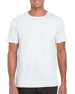 Gildan GI6400 - T-Shirt Homem 64000 Softstyle Branco