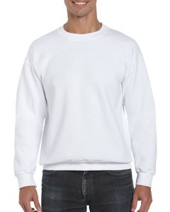 Gildan GI12000 - Sweatshirt 12000 DryBlend Gola Redonda Branco