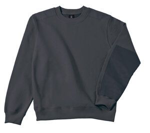 B&C Pro CGWUC20 - Sweatshirt Workwear B&C Hero Pro Cinzento escuro