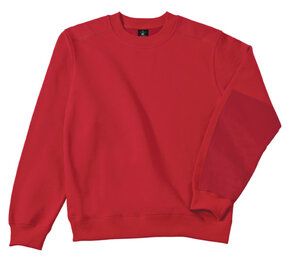 B&C Pro CGWUC20 - Sweatshirt Workwear B&C Hero Pro Vermelho