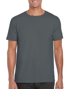 Gildan GD001 - T-Shirt Homem 64000 Softstyle Carvão vegetal