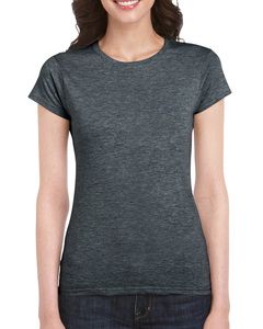 Gildan GD072 - T-Shirt Mulher 64000L Softstyle Dark Heather