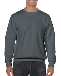 Gildan GD056 - Sweatshirt 18000 Heavy Blend Gola Redonda Carvão vegetal