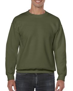 Gildan GD056 - Sweatshirt 18000 Heavy Blend Gola Redonda Militar Verde