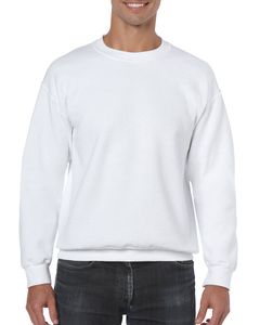 Gildan GD056 - Sweatshirt 18000 Heavy Blend Gola Redonda Branco