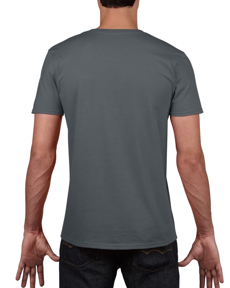 Gildan 64V00 - T-shirt Homem Gola V Soft Style