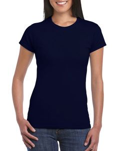 Gildan 64000L - T-Shirt Mulher 64000L Softstyle Marinha