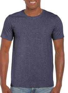 Gildan 64000 - T-Shirt Homem 64000 Softstyle Heather Navy