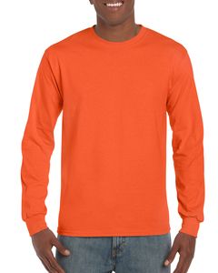 Gildan 2400 - T-Shirt 2400 Ultra Cotton Manga Comprida Laranja