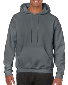 Gildan 18500 - Sweatshirt 18500 Heavy Blend Com Capuz Carvão vegetal