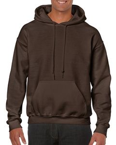 Gildan 18500 - Sweatshirt 18500 Heavy Blend Com Capuz Chocolate escuro