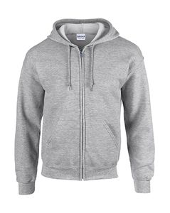 Gildan 18600 - Sweatshirt 18600 Heavy Blend Com Capuz e Zíper