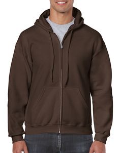 Gildan 18600 - Sweatshirt 18600 Heavy Blend Com Capuz e Zíper