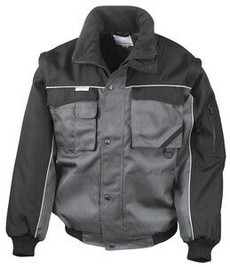 Result Work-Guard RE71A - Casaco robusto Work-Guard mangas de zip - pilot jacket