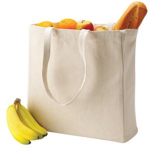 Quadra QD023 - Canvas classic shopper Natural