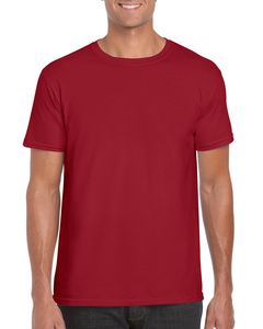 Gildan GI6400 - T-Shirt Homem 64000 Softstyle Cardinal red