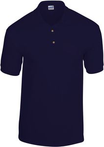 Gildan GI8800 - Polo T-shirt Malha Homem 8800 DryBlend™ Navy/Navy