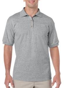 Gildan GI8800 - Polo T-shirt Malha Homem 8800 DryBlend™ Sport Grey