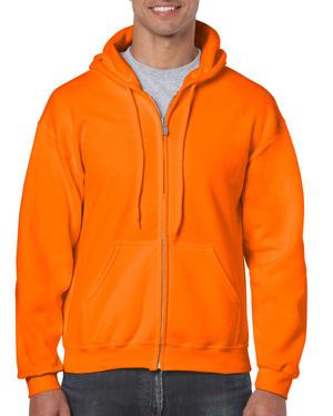 Gildan GI18600 - Sweatshirt 18600 Heavy Blend Com Capuz e Zíper