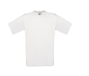 B&C BC191 - Camiseta infantil 100% algodão Branco