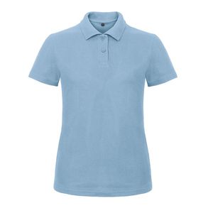 B&C BCI1F - Id.001 Polo De Mulher Light Blue