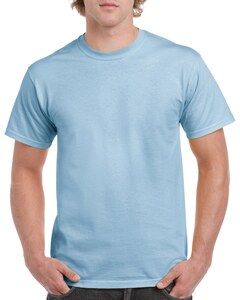 Gildan GN180 - Camiseta de algodão pesado para adultos Light Blue