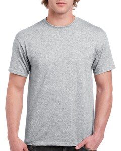 Gildan GN180 - Camiseta de algodão pesado para adultos Sport Cinza