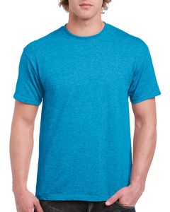 Gildan GN180 - Camiseta de algodão pesado para adultos Heather Sapphire
