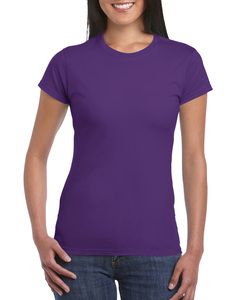 Gildan GN641 - T-Shirt De Mulher Ringspun Sofstyle Roxo