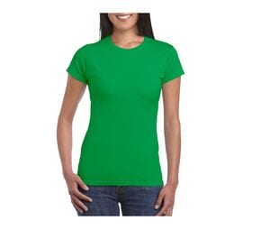 Gildan GN641 - T-Shirt De Mulher Ringspun Sofstyle Irlandês Green