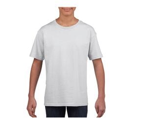 Gildan GN649 - Softstyle Youth T-Shirt Branco