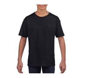Gildan GN649 - Softstyle Youth T-Shirt Preto