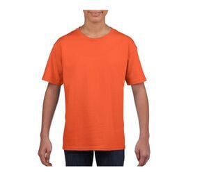 Gildan GN649 - Softstyle Youth T-Shirt Laranja