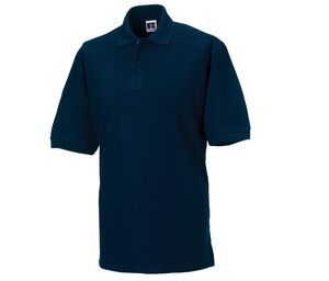 Russell JZ569 - Classic Cotton Polo Para Homem Azul profundo