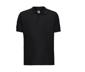 Russell JZ577 - Polo Para Homem - Ultimate Cotton Preto