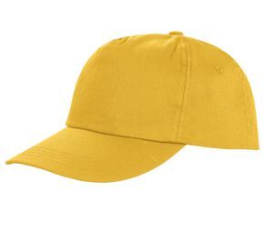 Result RC080 - Houston 5-Panel Printers Cap Amarelo