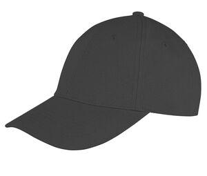 Result RC081 - Memphis Brushed Cotton Low Profile Cap Preto