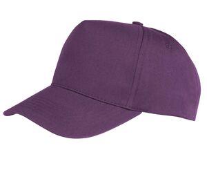 Result RC084 - Boston 5-Panel Printers Cap Roxo