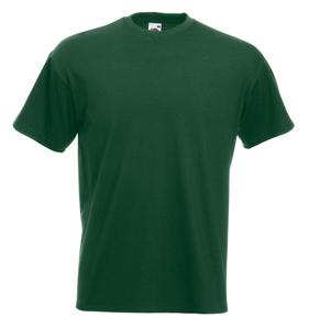 Fruit of the Loom SC210 - T-Shirt Super Premium (61-044-0) Verde garrafa