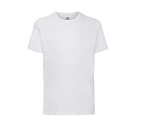 Fruit of the Loom SC231 - T-Shirt De Criança Value Weight (61-033-0) Branco