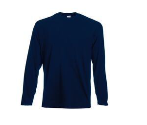 Fruit of the Loom SC233 - T-Shirt De Manga Comprida Valueweight (61-038-0) Deep Navy