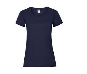 Fruit of the Loom SC600 - T-Shirt Lady-Fit Valueweight Deep Navy