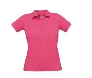 B&C BC412 - Polo De Mulher Safran Pure Fúcsia