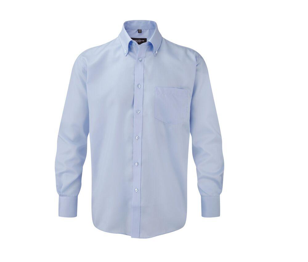 Russell Collection JZ956 - Camisa De Homem - Manga Comprida Ultimate Non-Iron