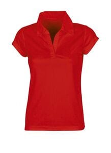 Pen Duick PK151 - First Polo Mulher Bright Red