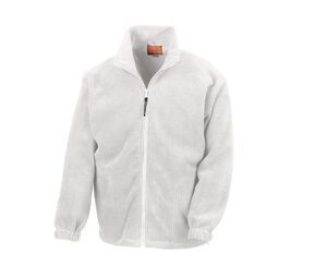 Result RS036 - Full Zip Active Fleece Jacket Branco