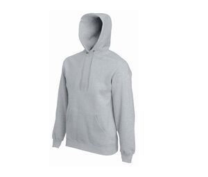 Fruit of the Loom SC270 - Sweatshirt Com Capuz (62-208-0) Cinzento matizado